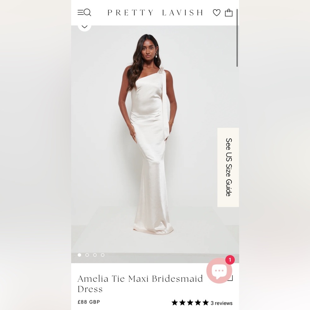 Pretty Lavish Amelia Tie Dress